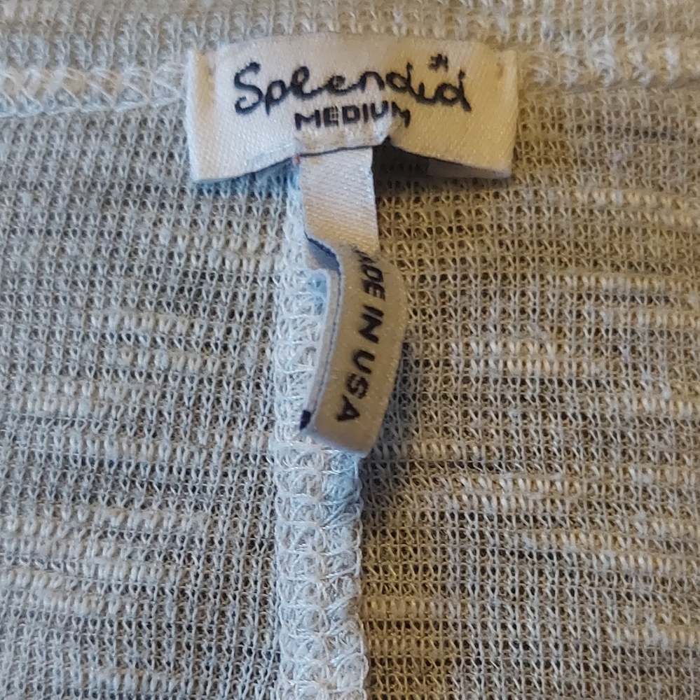 SPLENDID Light-Weight Ribbed Top - Picture 3 of 3
